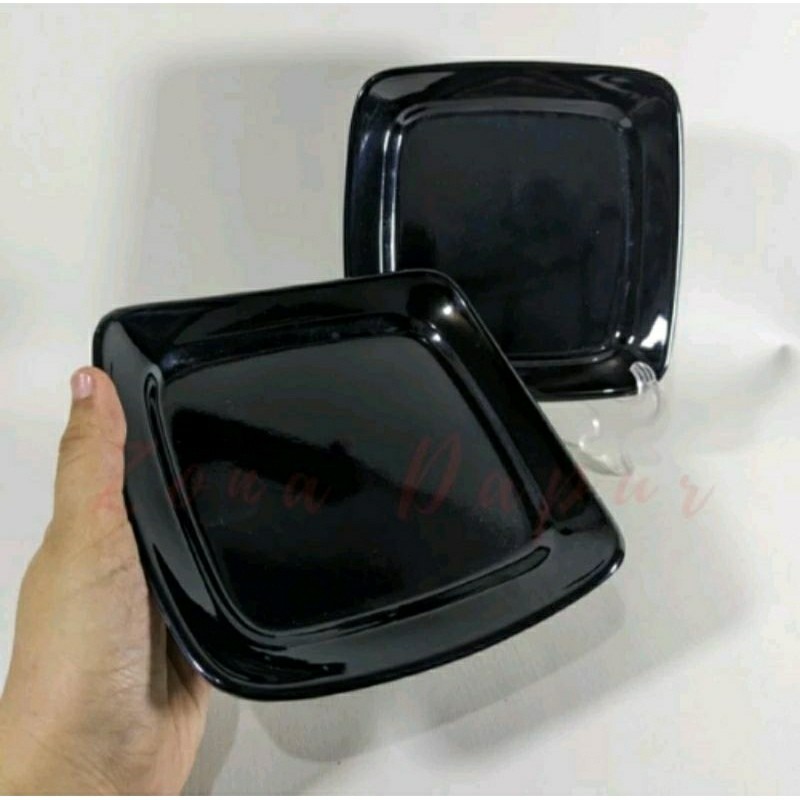 Piring Kotak Kecil Melamin 6 inch  Melamin PU-906