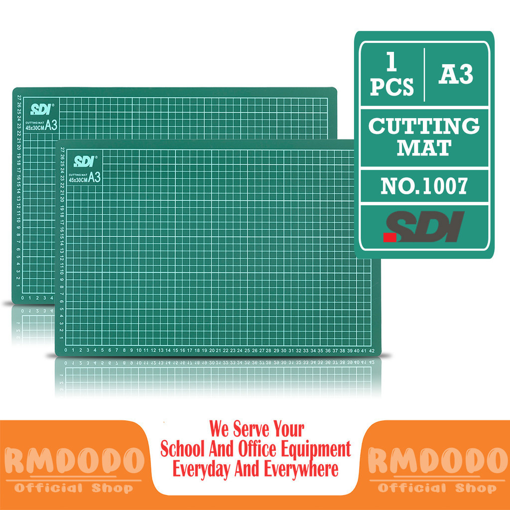 

Rmdodo - Alas Potong A3 (45cm x 30cm) / Alas Potong Craft Kerajinan / Cutting Mat No.1007