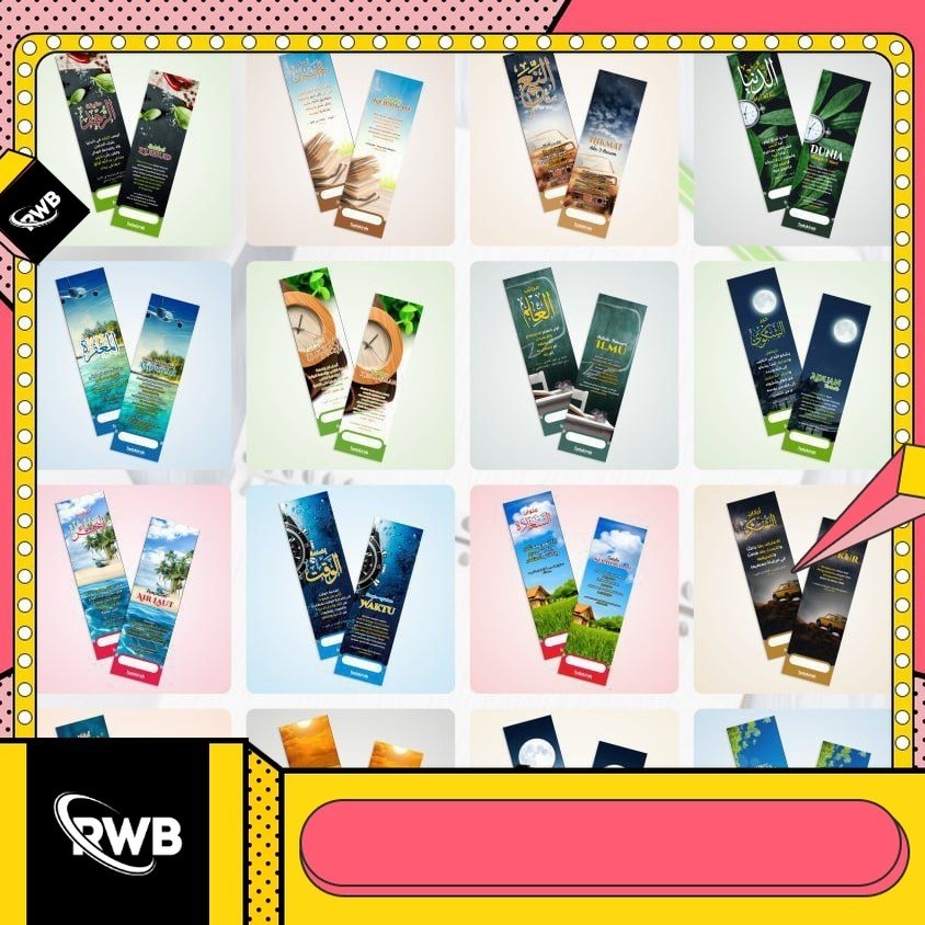 

Pembatas/Penanda Buku Batas Bacaan Murah