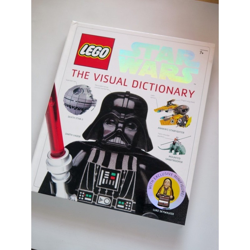 RZ27 Buku Lego Star Wars The Visual Dictionary - Luke Skywalker minifigure