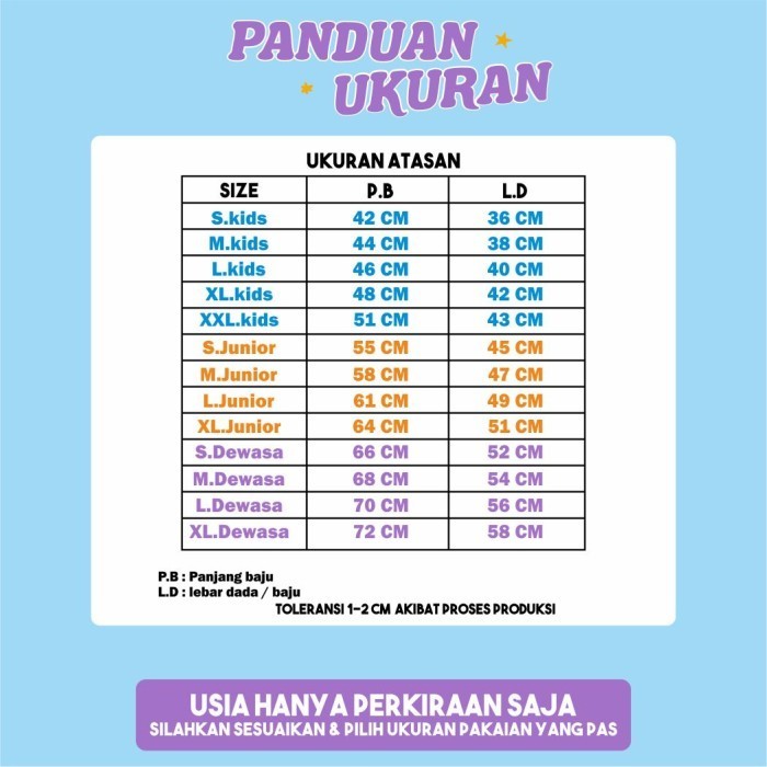 Sweater Crewneck Raglan Anak & Dewasa / Sweater Couple Keluarga - S.Kids1-2Thn