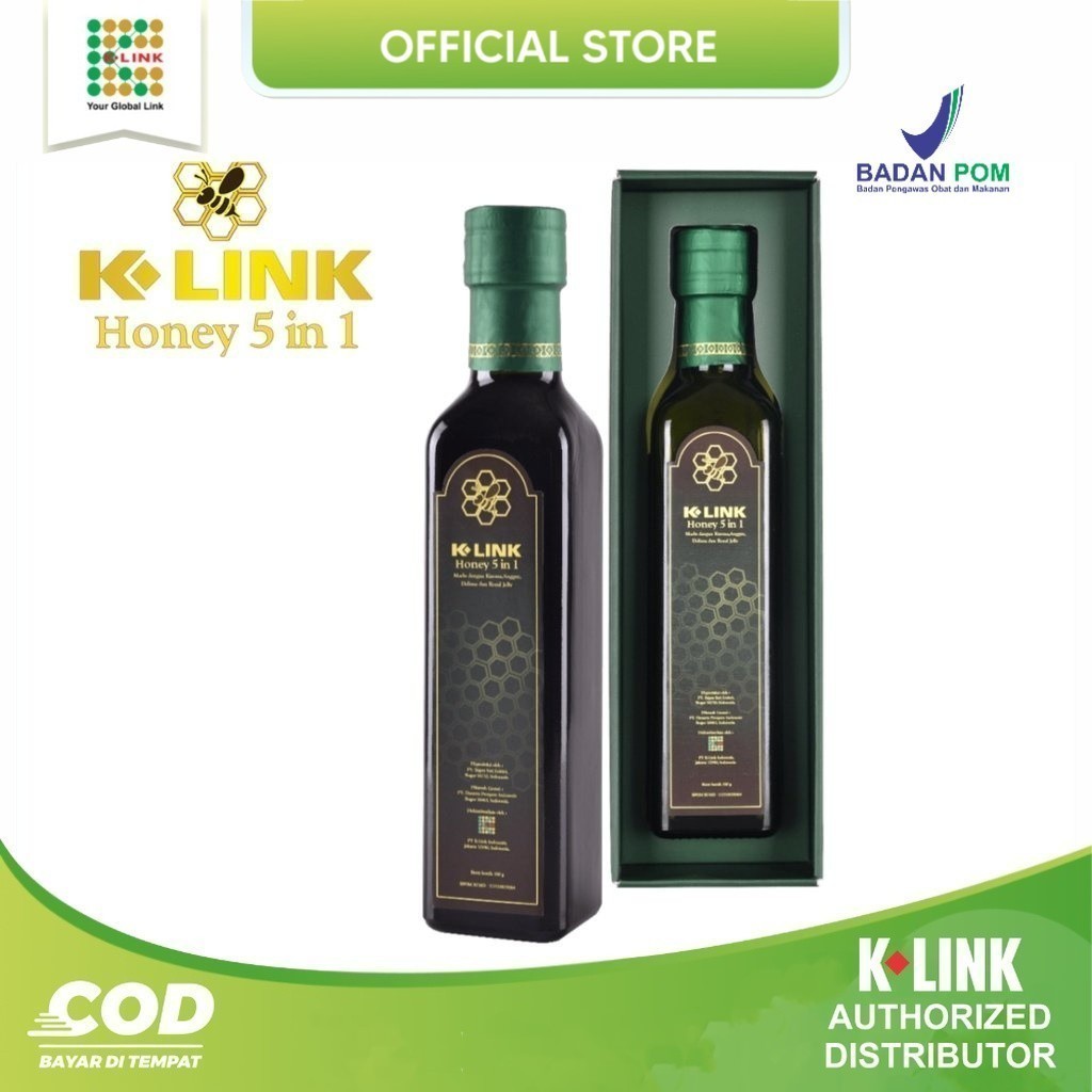 

K-HONEY 5 IN 1 ORIGINAL MADU LEBAH ASLI