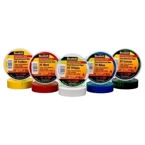 

Promo 3M Scotch 35 Vinyl Electrical Tape Isolasi Listrik (Varian Warna)
