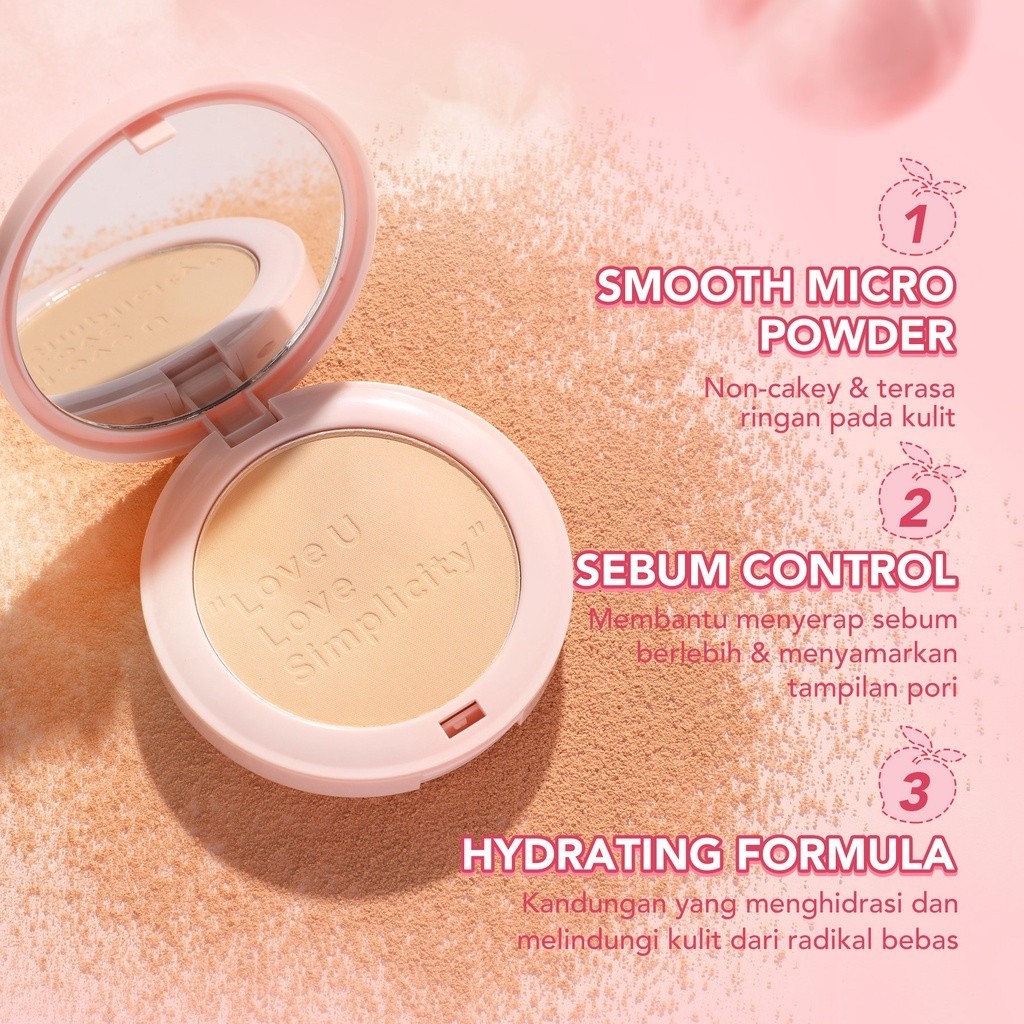 -  You The Simplicity Flawless Skin Compact Powder | Bedak Padat