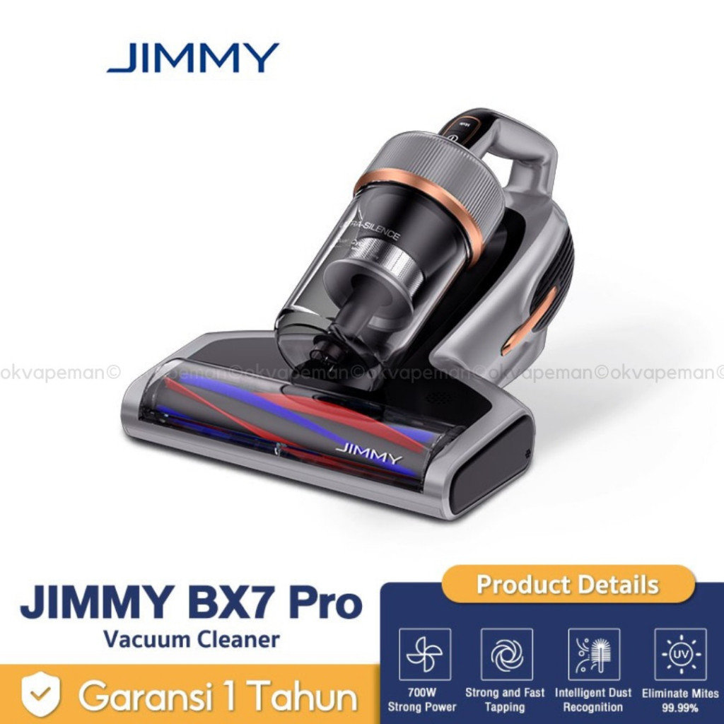 PROMO BIG SALE JIMMY BX7 Pro Anti Dust Mite UV Vacuum Cleaner Ultrasonic Bed Sofa