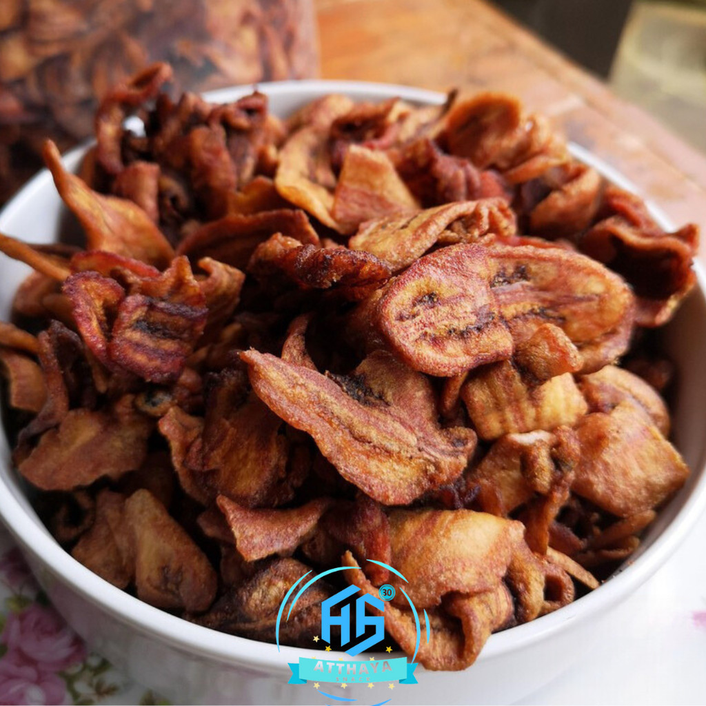 

Keripik Pisang Sale Asap Kering 1kg