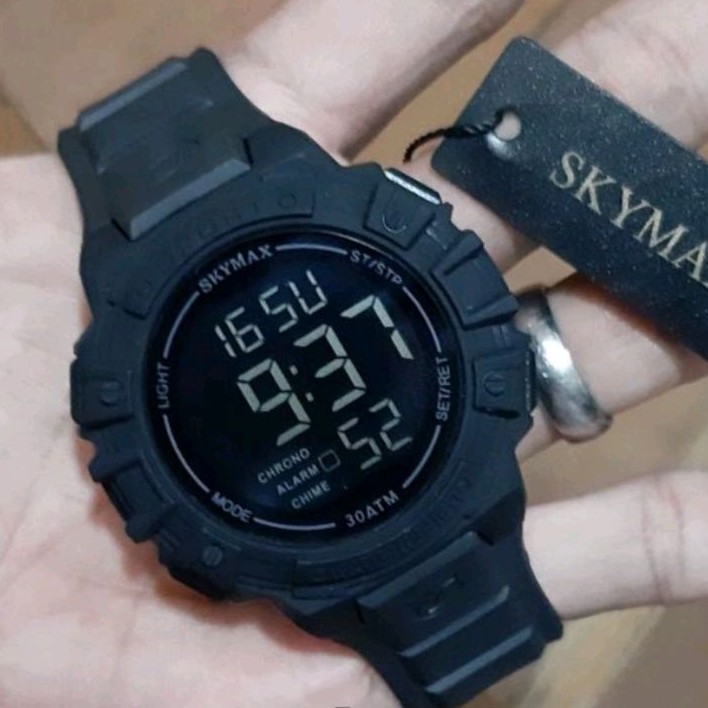 SKYMAX 1818G ORIGINAL DIGITAL ANTI AIR JAM TANGAN CEWEK COWOK