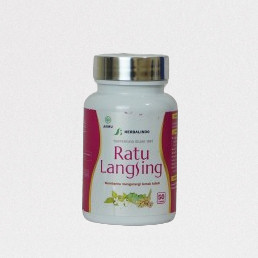 Ratu Langsing Pelangsing Alami | Herbal Alami Pelangsing BPOM | 60 Kapsul