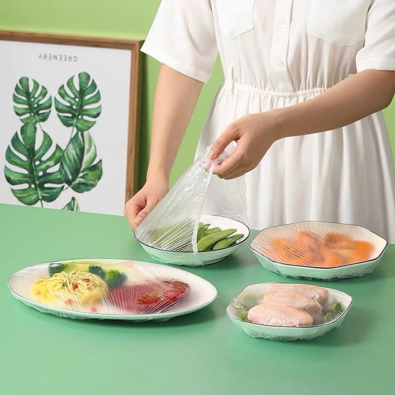 Plastik Pelindung Makanan / Wrap karet Plastik Pelindung Makanan Buah / Plastik Wrapping Pembungkus 