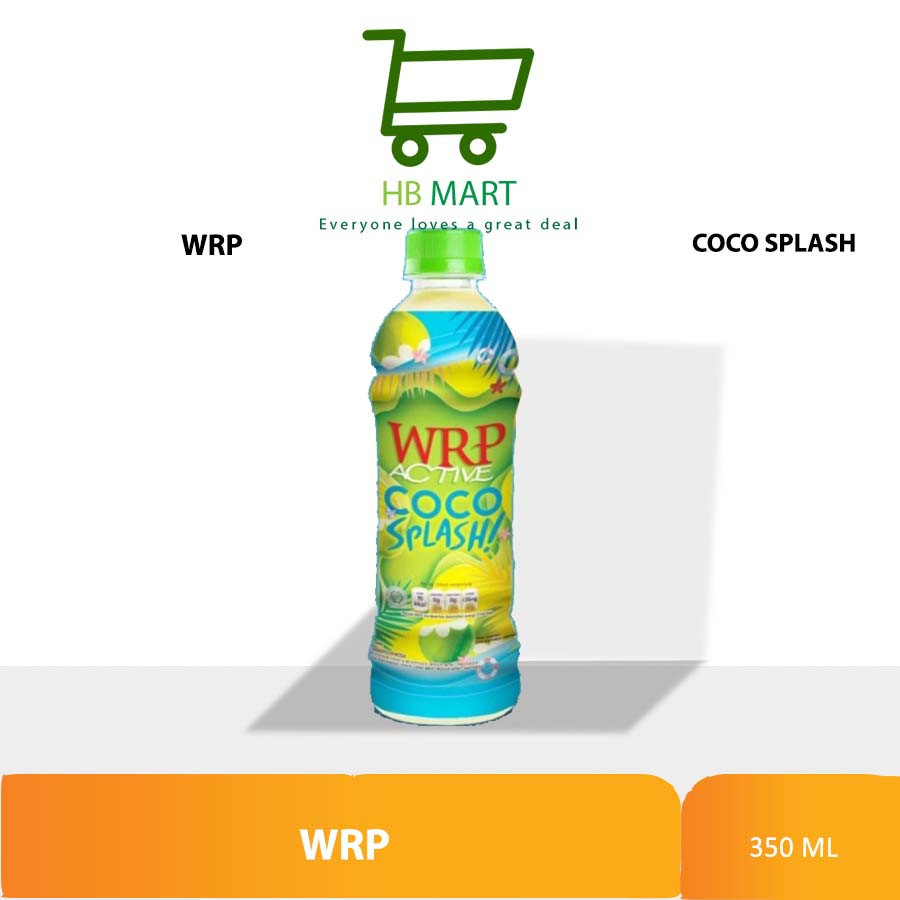 

wrp active coco splash 350ml botol