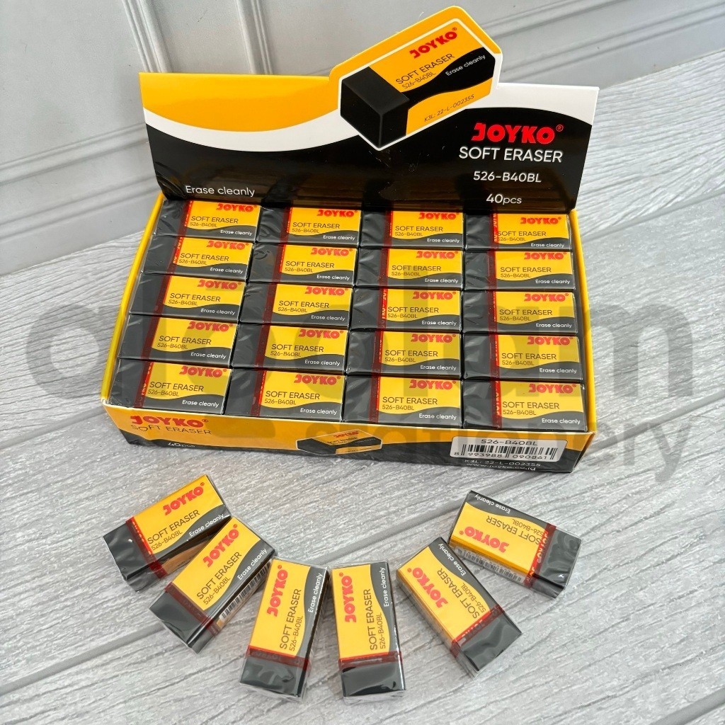

ECER ( 1 PCS ) Penghapus Kecil Hitam Joyko