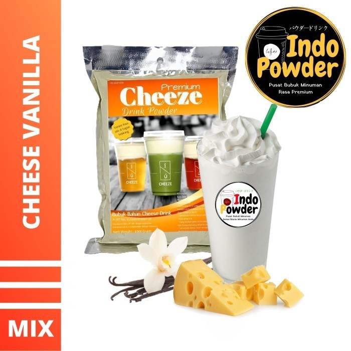

[Aneka Rasa] Bubuk Minuman Cheese Vanilla1Kg - Bubuk Cheese Vanilla Indopowder