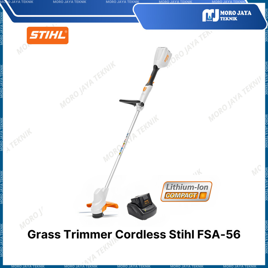 Grass Trimmer Cordless Stihl FSA-56 With AK-10 n AL-101 Charger ORIGIN
