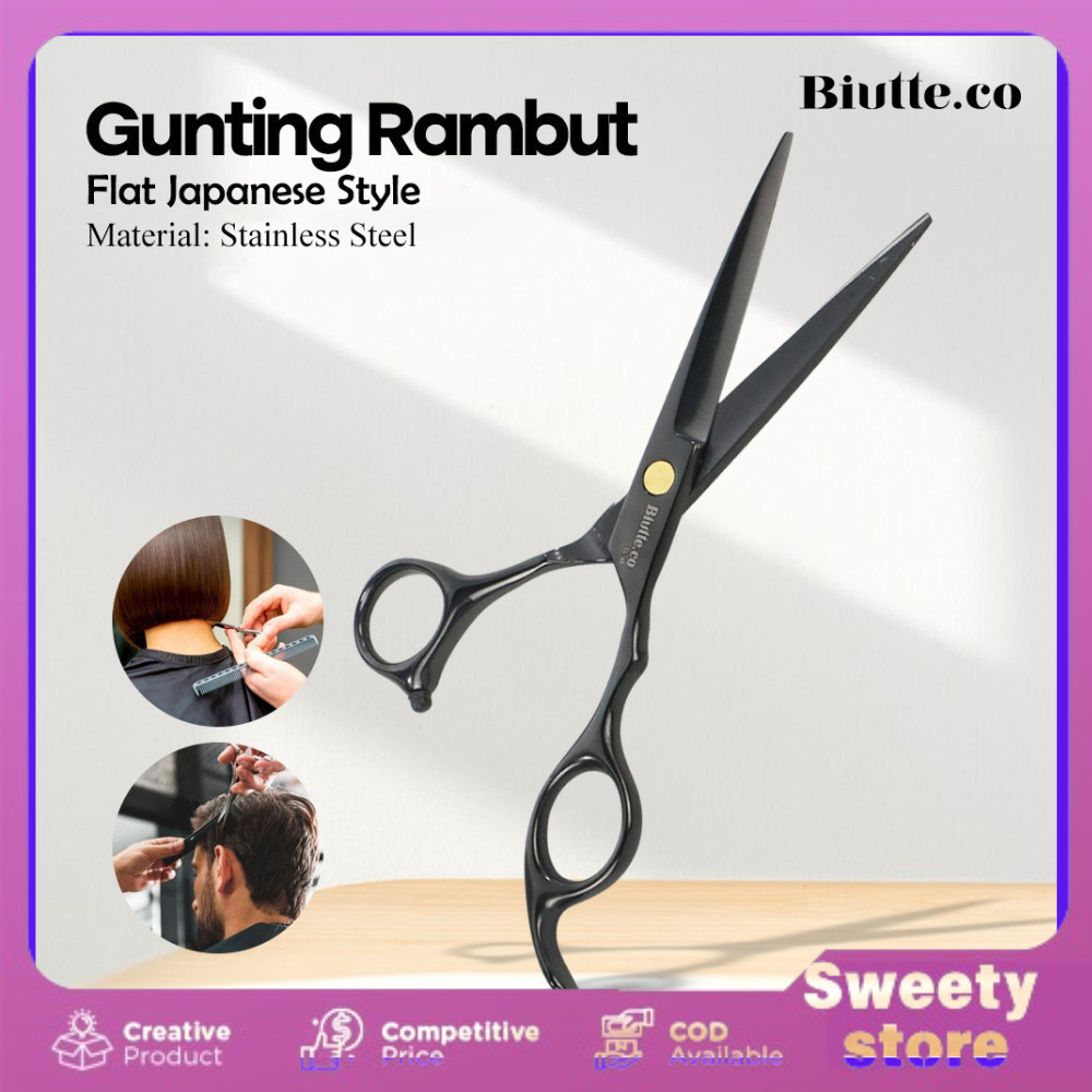 Sweety Store Indonesia-Gunting Rambut Biutte.co Original Jepang Gunting Barber Gunting Rambut Salon 