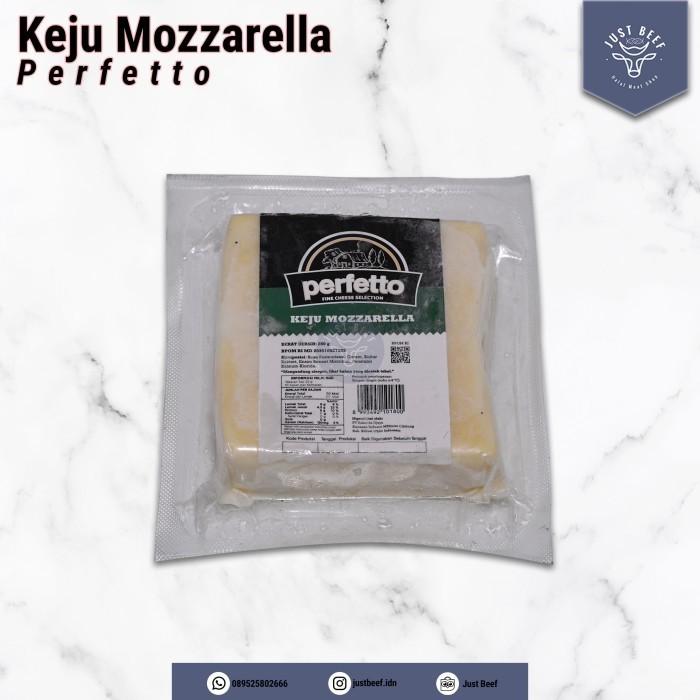 

Sale[New] Keju Mozzarella - Perfetto 250gr