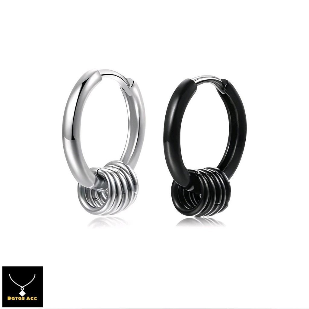 Anting titanium anting tindik pria wanita keren