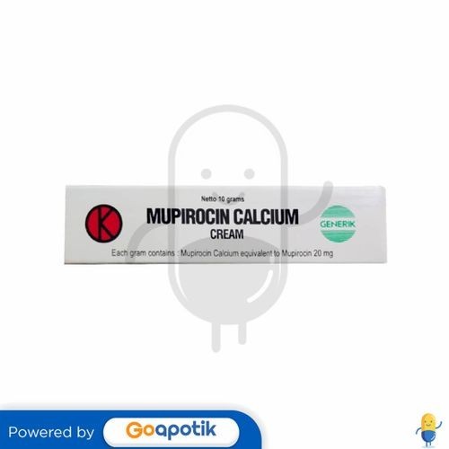 Mupirocin Calcium Ikapharmindo 2% Krim 10 Gram Tube