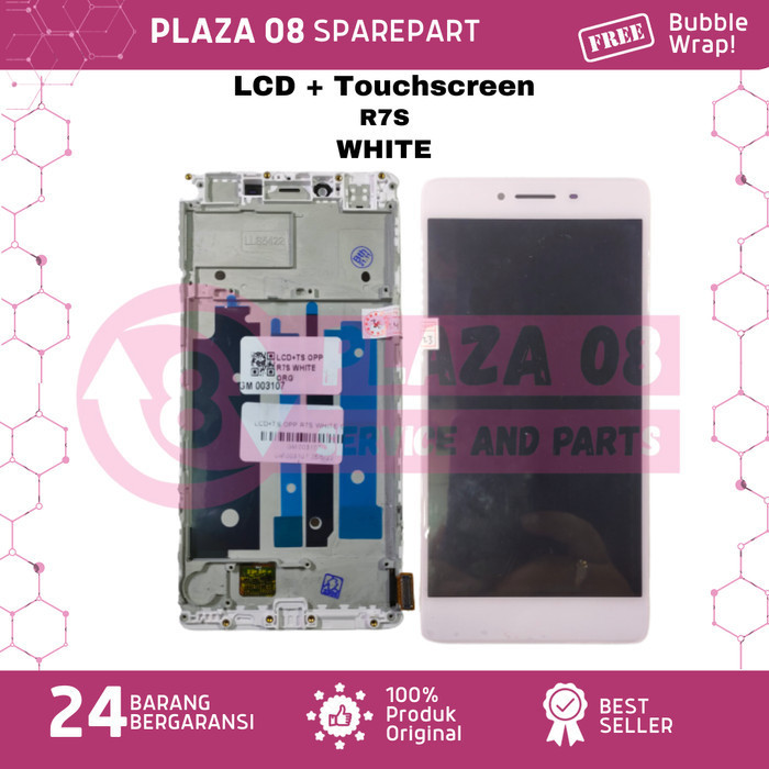 LCD + Touchscreen OPPO R7S WHITE