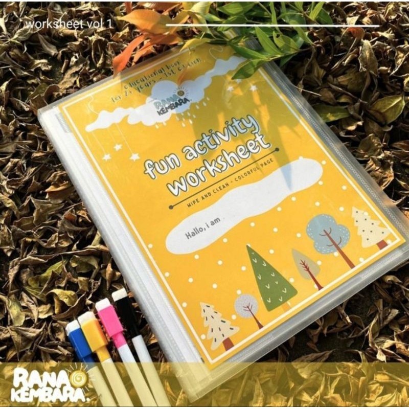 

fun activity book ranakembara x doodlebaby