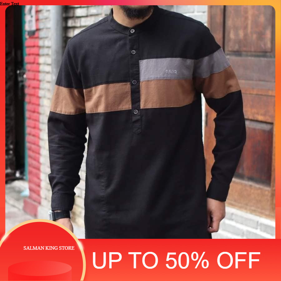 KURTA SAVIQ LENGAN PANJANG DISTRIBUTOR PAKAIAN MUSLIM