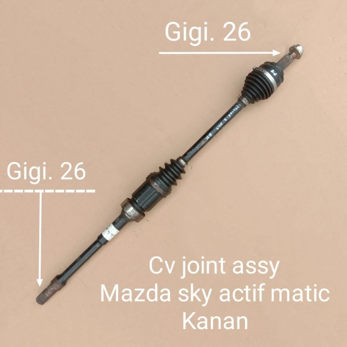 Cv Join Assy As Roda Drive Shaft Mazda 2 Sky Kanan