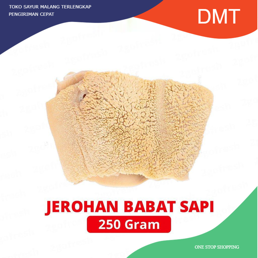 

Jerohan / Jeroan Babat Sapi Fresh - Sayur Sayuran