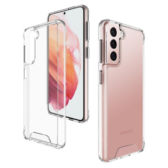 CASING CLEAR CRYSTAL CASE SAMSUNG S20 S20FE S21 S21FE FE SOFTCASE - SAM S21