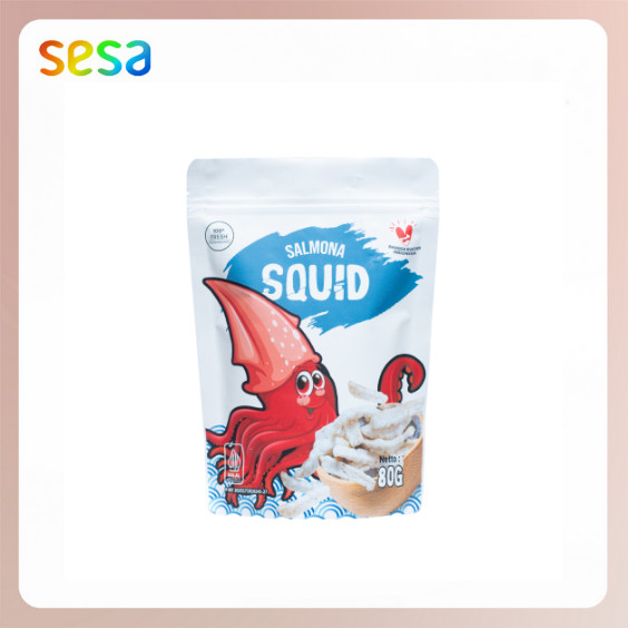 

SALMONA Snack Kerupuk Cumi 80gr - Cemilan