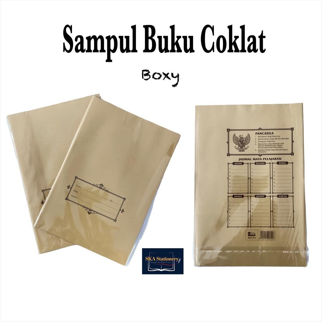 

Sampul / Cover Buku Coklat Samson BOXY (Pak)