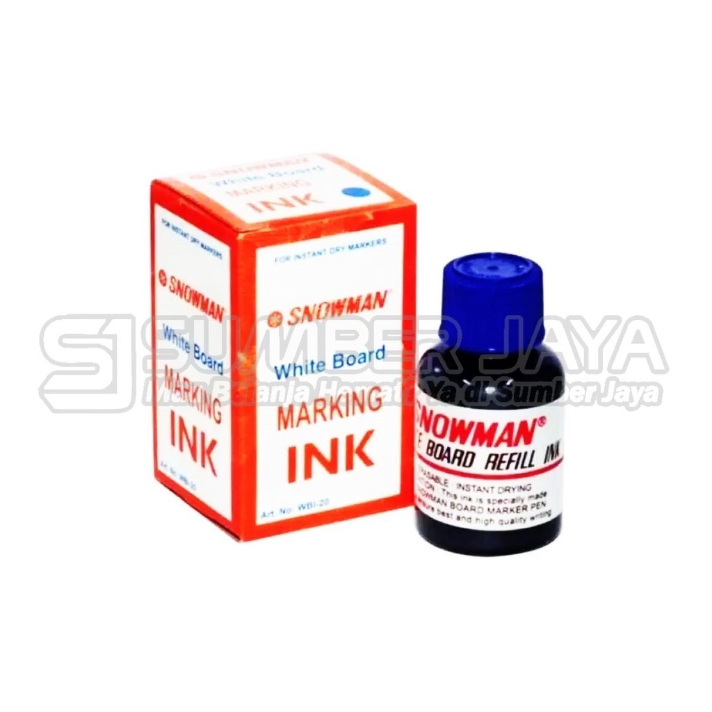 

Isi Ulang Tinta Spidol Snowman White Board Marker Ink Non Permanent Refill Spidol Bisa Dihapus