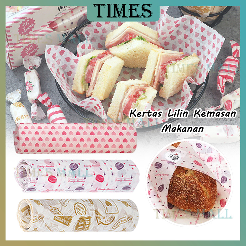 Alas Nasi Bento Kertas/Wrap Alas Bento Cake Kertas/Baking Paper Motif/Kertas Bento Karakter/Alas Ker