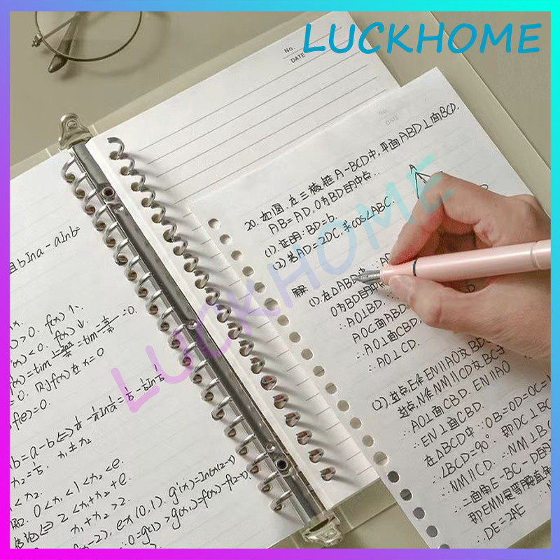 

Buku Lose Leaf Binder Loose Leaf Isi Binder Refill Kertas Isi Ulang Binder Pembatas Binder Plastik Divider Binder