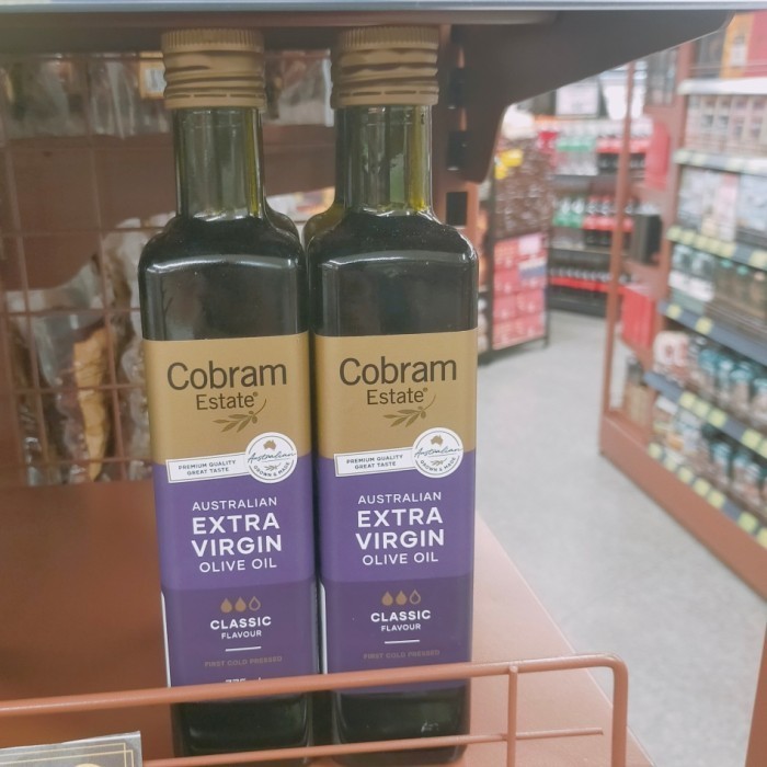 

cobram minyak zaitun Australian extra virgin olive oil classic 375ml