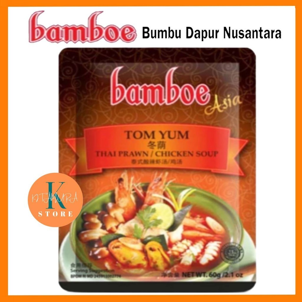 

Bumbu Instan Tom Yum Bamboe Asia 60 Gr