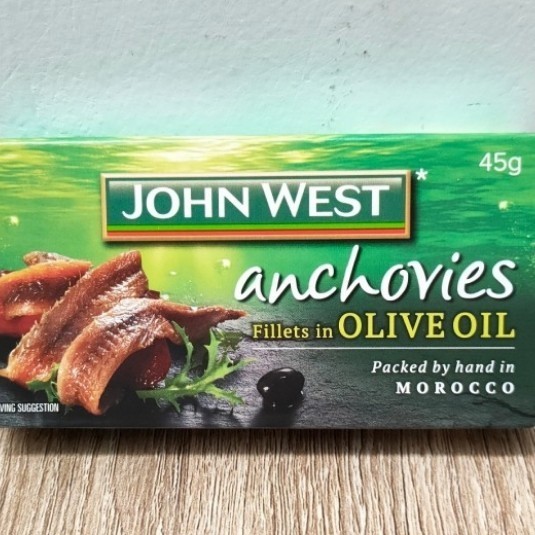 

anchovies in olive oil johnwest 45gr anchovy John west