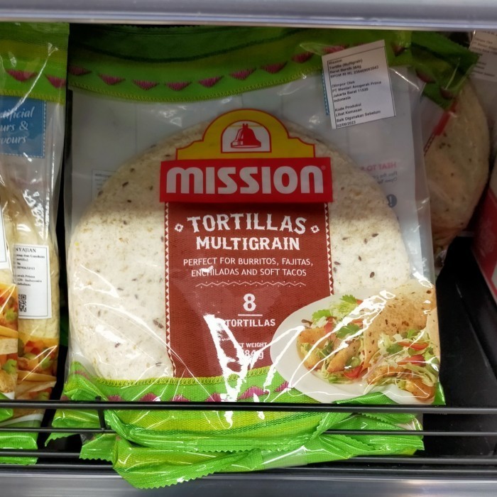

mission multigrain tortillas tortilla wrap 8's 384gr burritos tacos