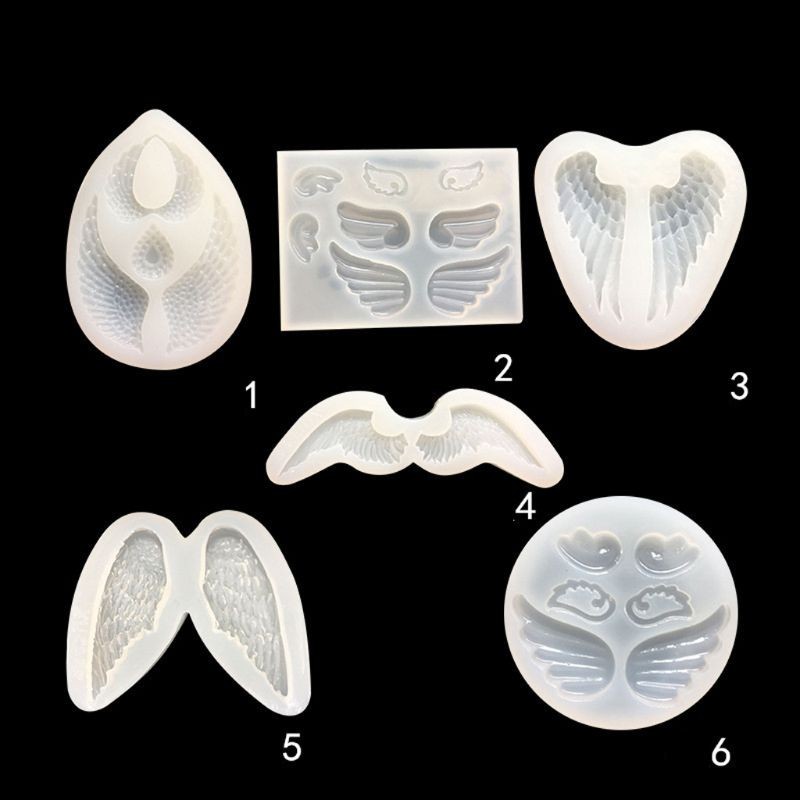 

Angel Evil Wings Pendant Resin Casting Mold Silicone Mold Jewelry Making Tools