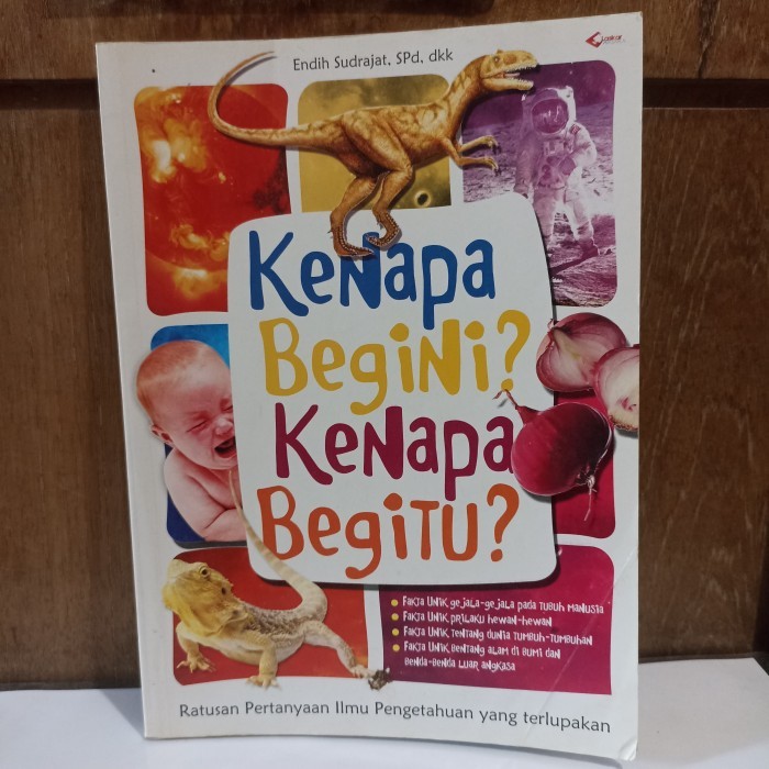 buku kenapa begini kenapa begitu ratusan pertanyaan berwarna 172 hal