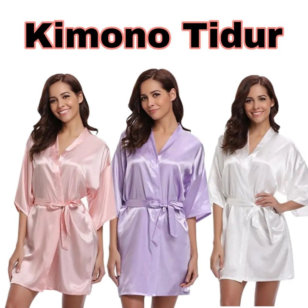 Baju Tidur Jepang Sexy/Kimono Tidur Dewasa/baju dinas wanita