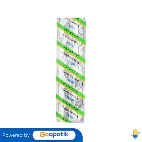 Urinter 400 Mg Strip 10 Kapsul