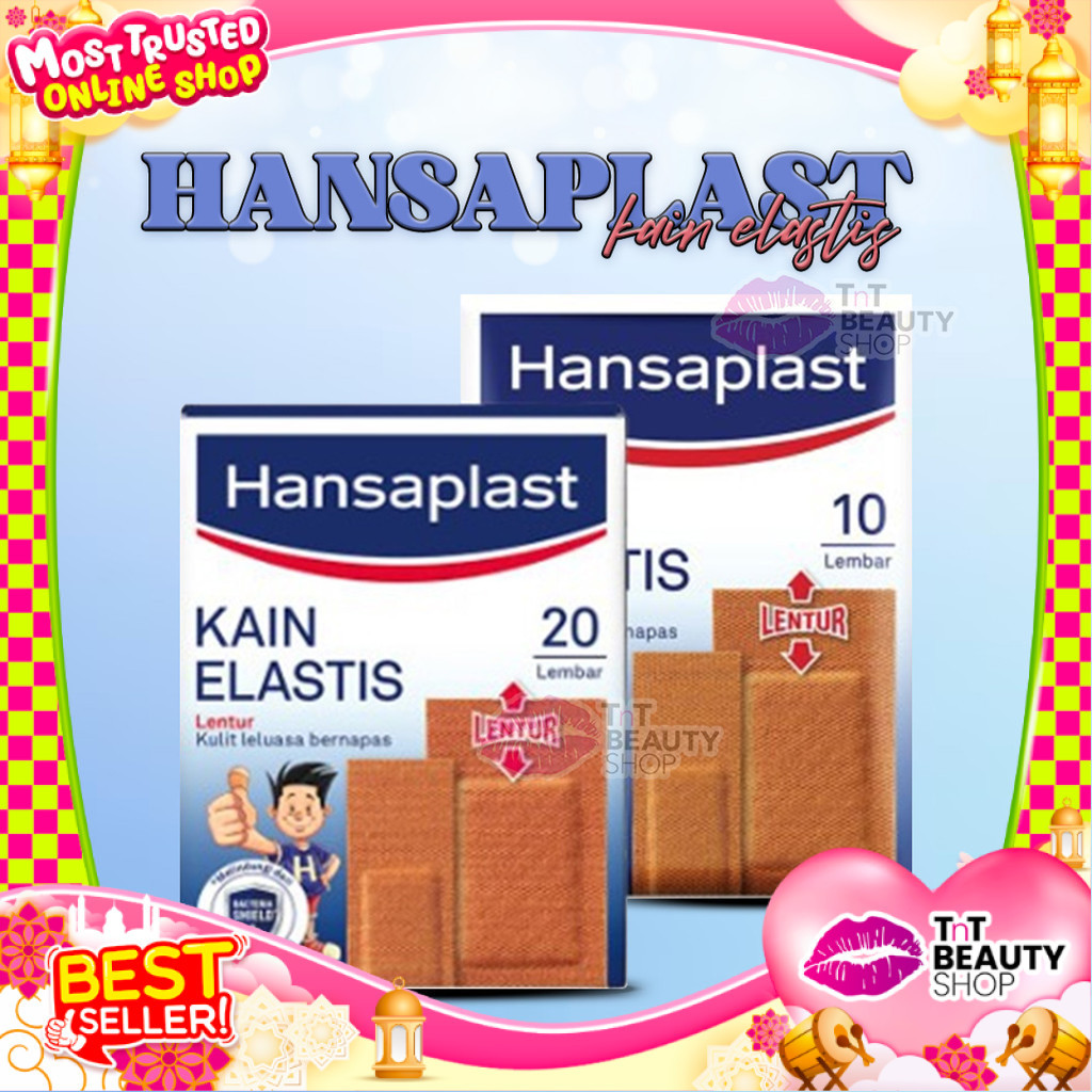 Hansaplast Kain Elastis Mix 10 Sheets - 20 Sheets - 50 Sheets - Plaster Luka | TnT Beauty Shop