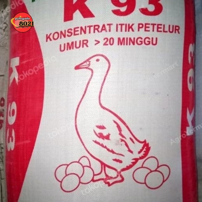 Konsentrat pakan ayam itik petelur merek new hope K 93 Protein 38% Repack