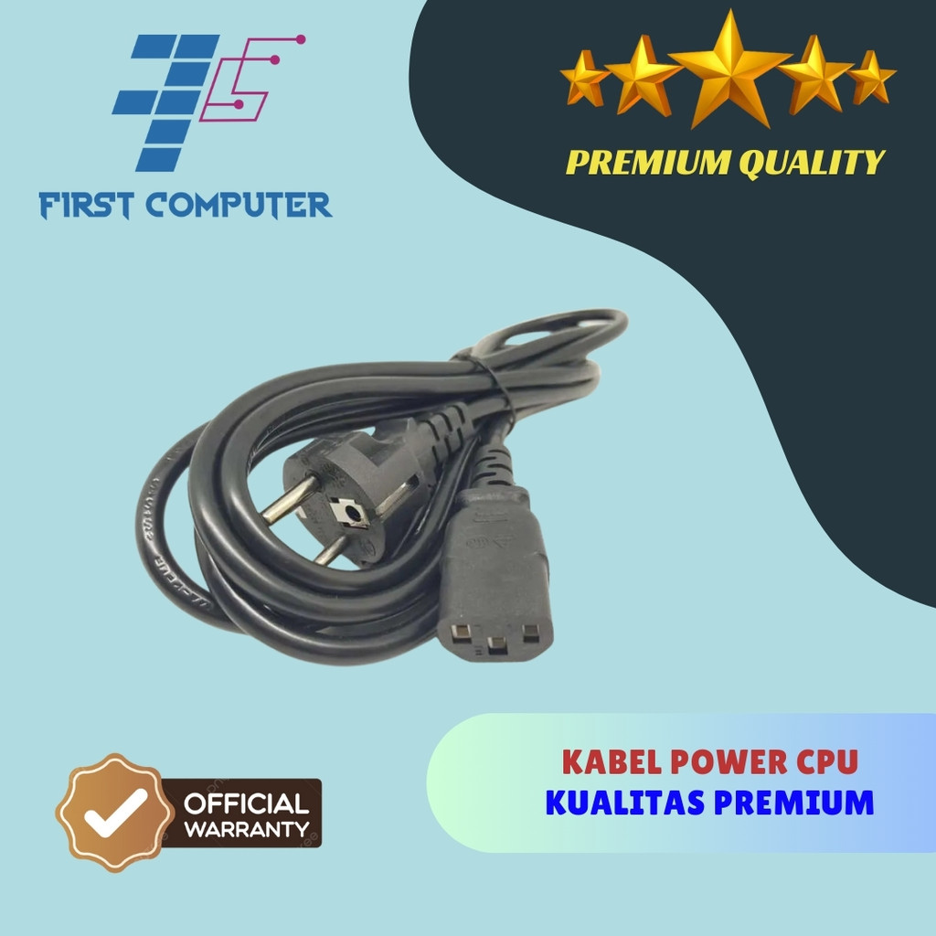 Kabel Power CPU PC Komputer UPS Kualitas Premium