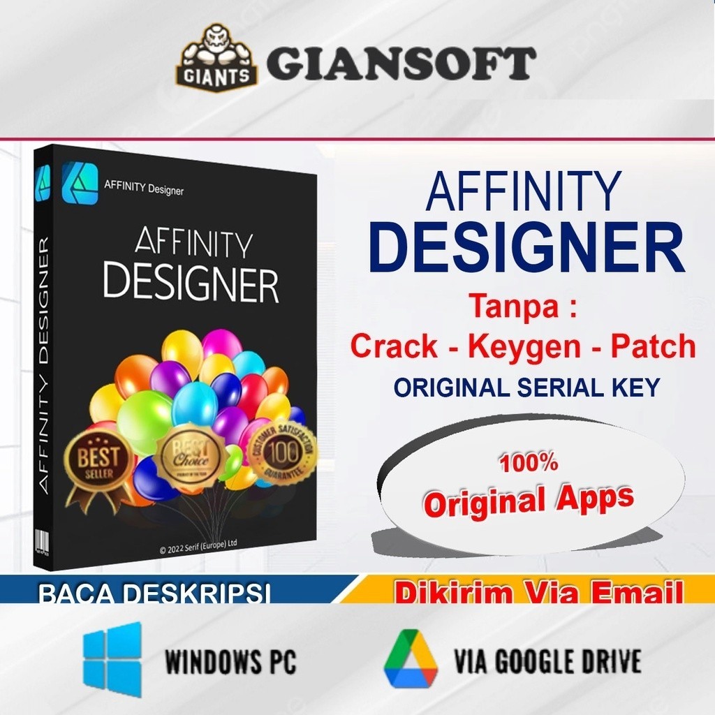 [WIN/MacOS] Lisensi Serif Affinity Designer 1.10.5+ Terbaru Original FULL VERSION for Windows Lifeti