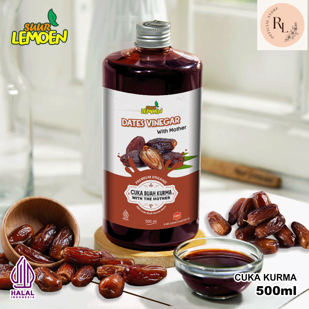 

Cuka Kurma Original - Dates Vinegar With Mother - Cuka Buah Kurma Asli