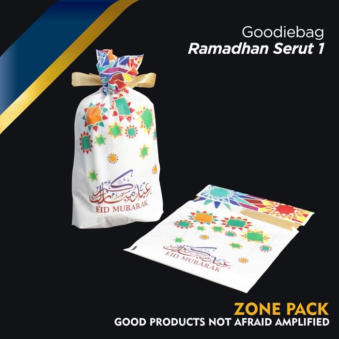 

[10 PCS] Plastik Serut GoodieBag Lebaran | Goodiebag Eid Mubarak| Kantong Snack Hampers Idul Fitri | Goodie Bag Souvenir Snack Idul Fitri - 1