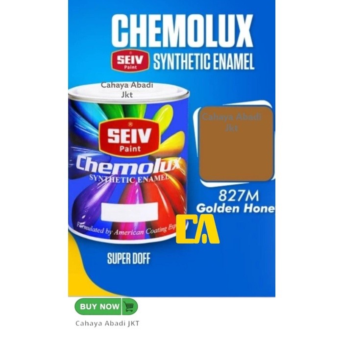 Cat Minyak Kayu Besi SEIV 827M Golden Honey DOFF 1liter