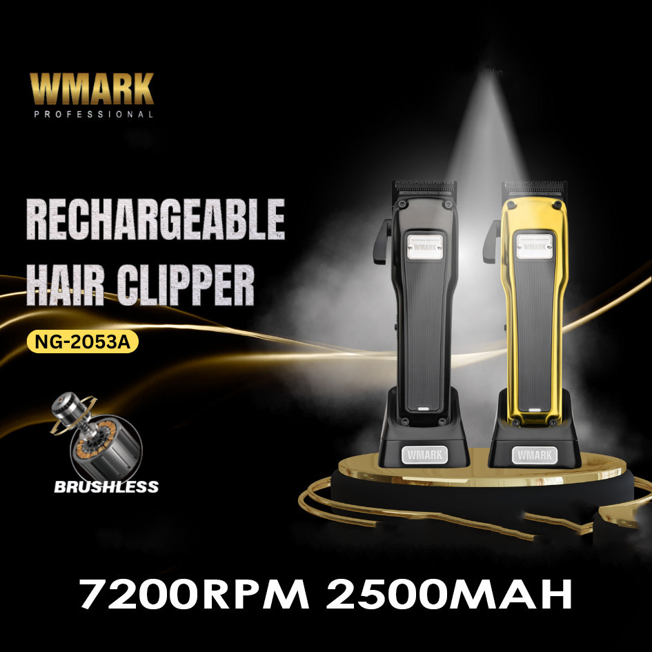 WMARK NG-2053A Hair Clipper Brushless 7200RPM 2500MAH Cukur Eletkrik Pangkas Rambut NG2053A NG 2053A