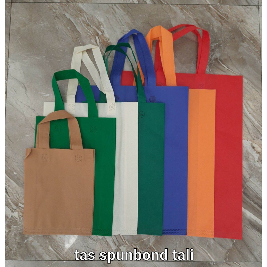 

(GAT) Goodie Bag Spunbond Tas Belanja / Tas Goodie bag spundbond Belanja Handle Goodie Bag Spunbond Souvenir / tas goodie bag spundbond Shopping bag / goodie bag handle size ukuran 30 x 40cm