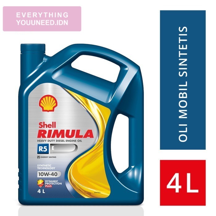 Oli Mesin Mobil Shell Rimula R5E (4L)